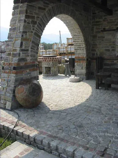 Obkladový řádkový kámen OROS - 3 - 5 cm